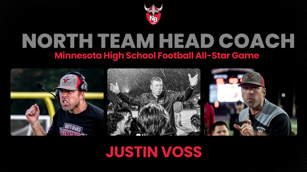North Team head coach Voss