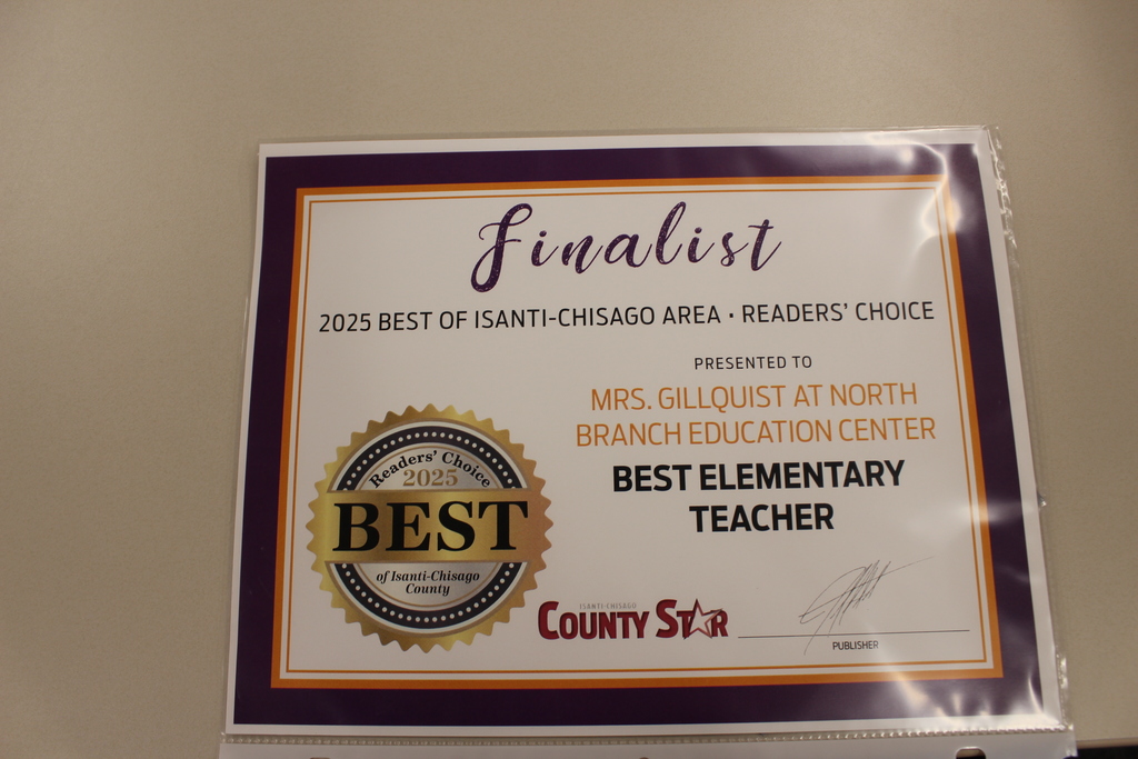 Readers choice award