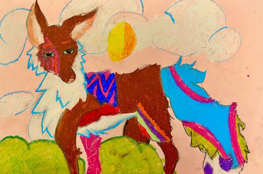 Geometric Animal drawing