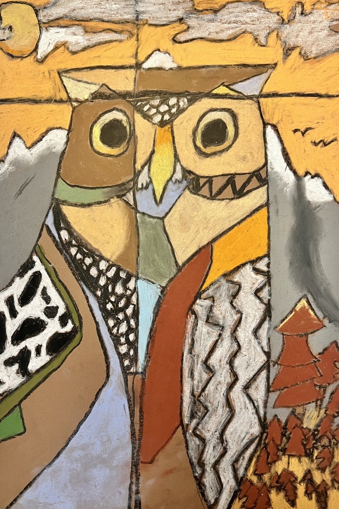 Geometric Animal drawing