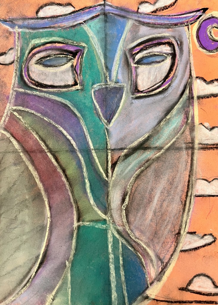 Geometric Animal drawing