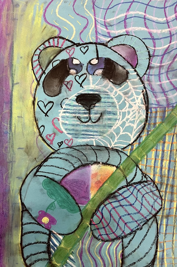 Geometric Animal drawing