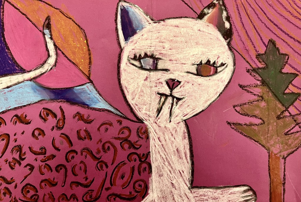 Geometric Animal drawing