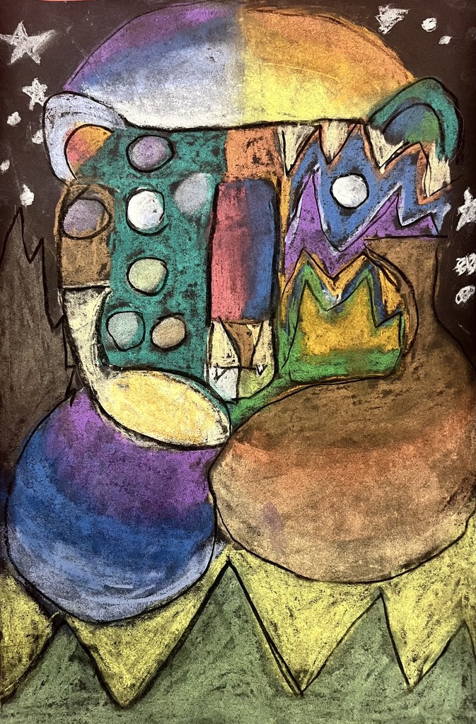 Geometric Animal drawing