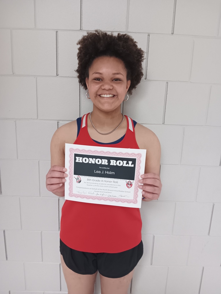 8th grade honor roll