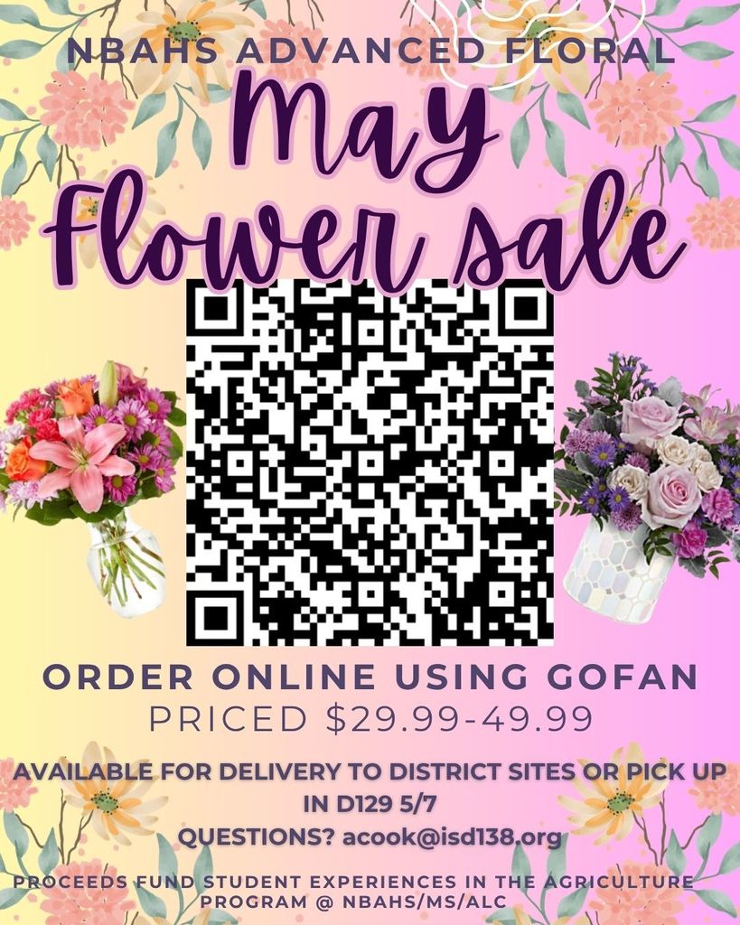 Spring floral sale