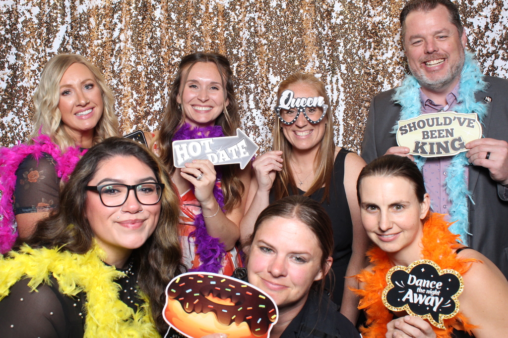 Staff at prom
