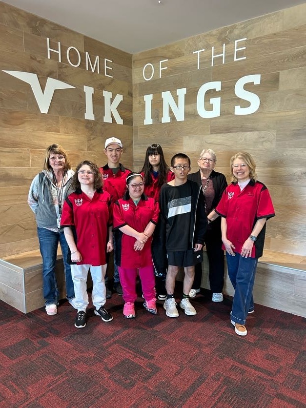 adapted bowling team
