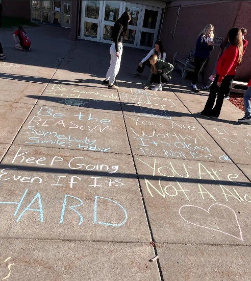 Chalk the walk