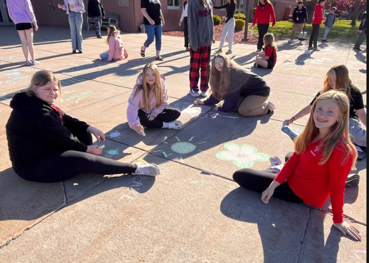 Chalk the walk
