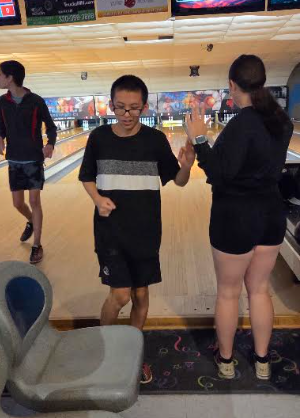 adapted bowling team