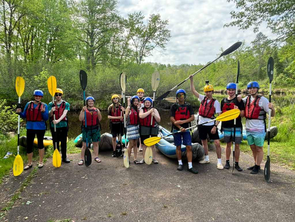 White water rafting