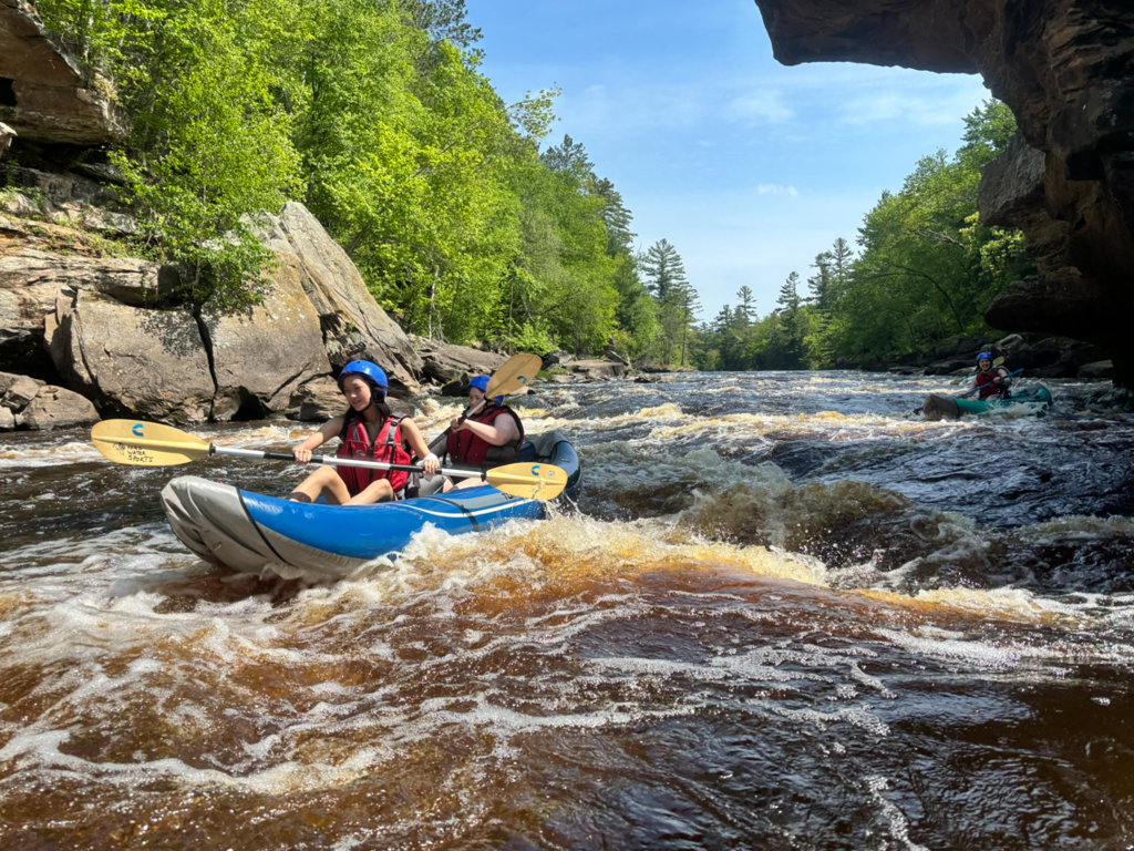 White water rafting