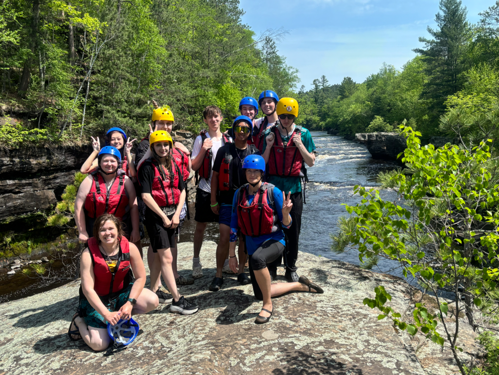 White water rafting