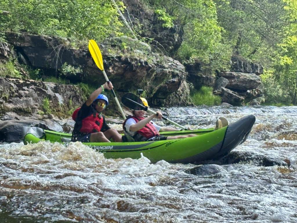 White water rafting