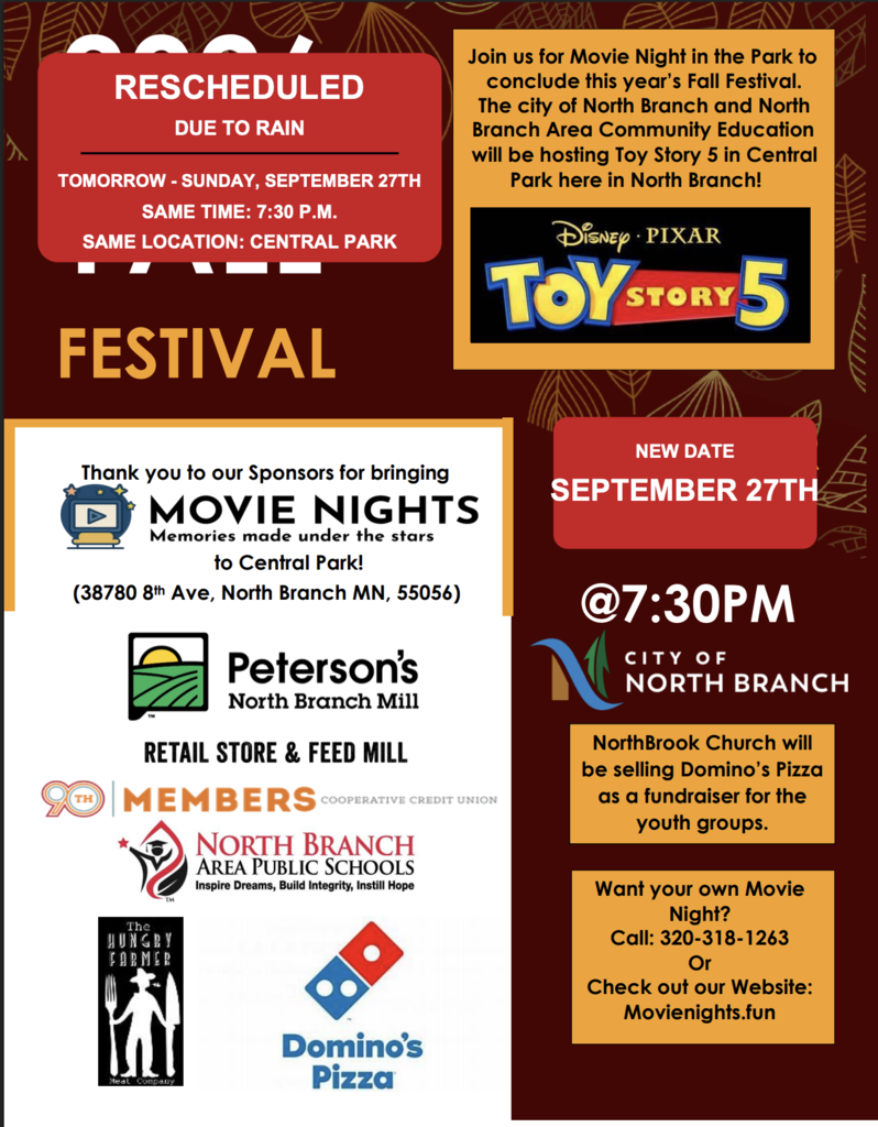 Rescheduled Movie Night