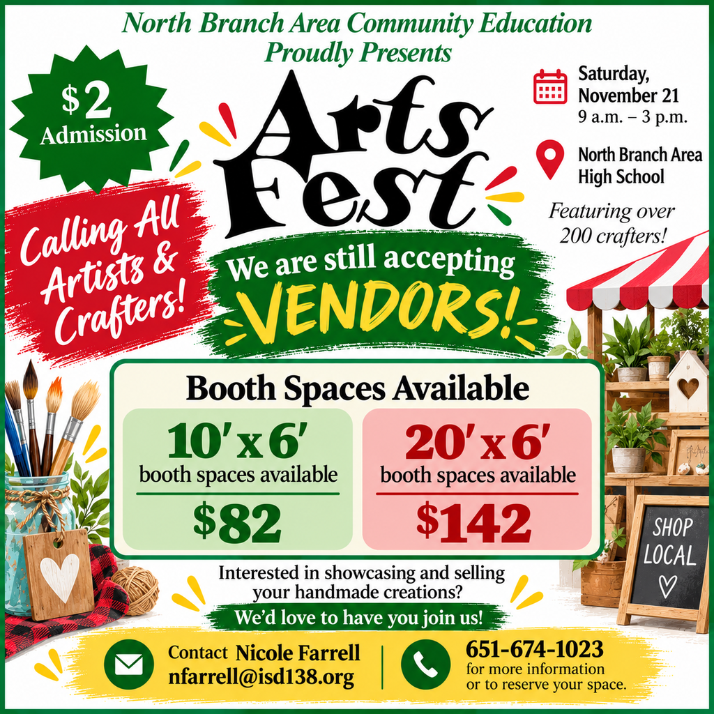 Art Fest Vendors Wanted