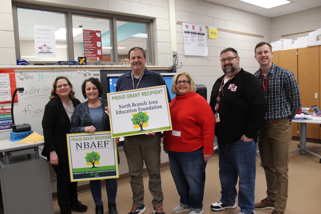 Photo of NBAEF grant recipient
