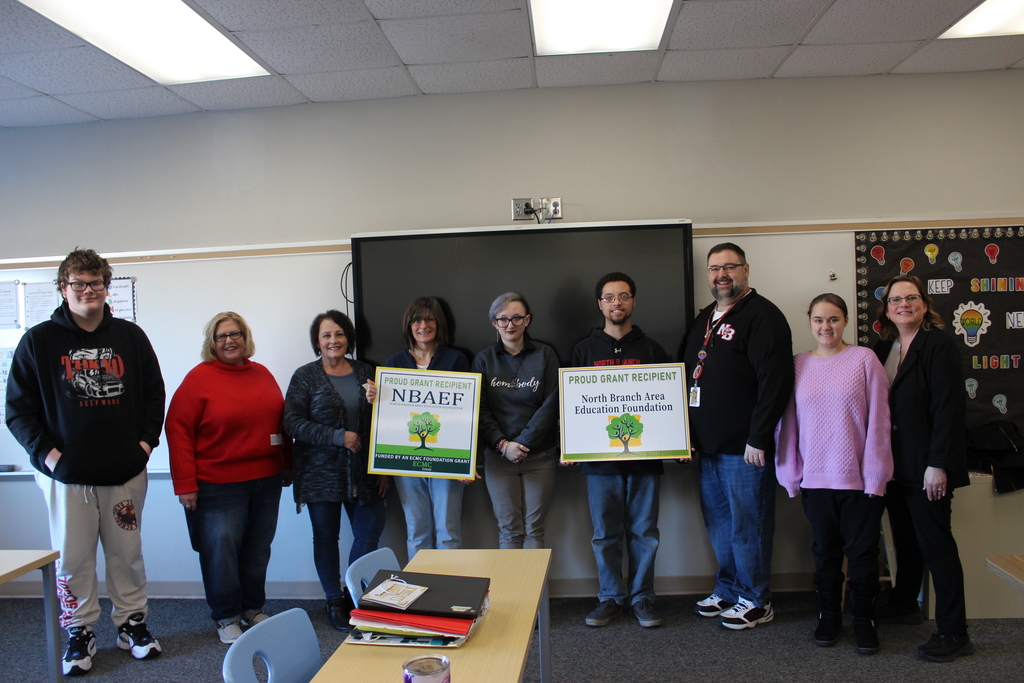 Photo of NBAEF grant recipient