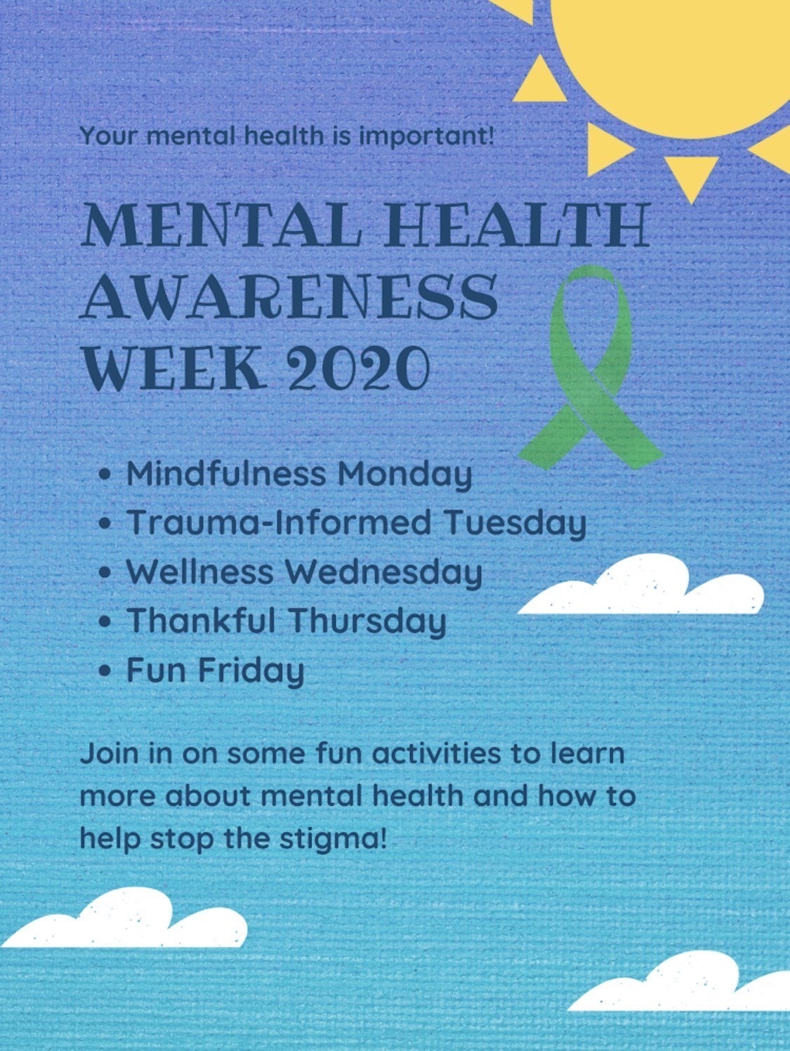 Mental Health Awareness Week 202