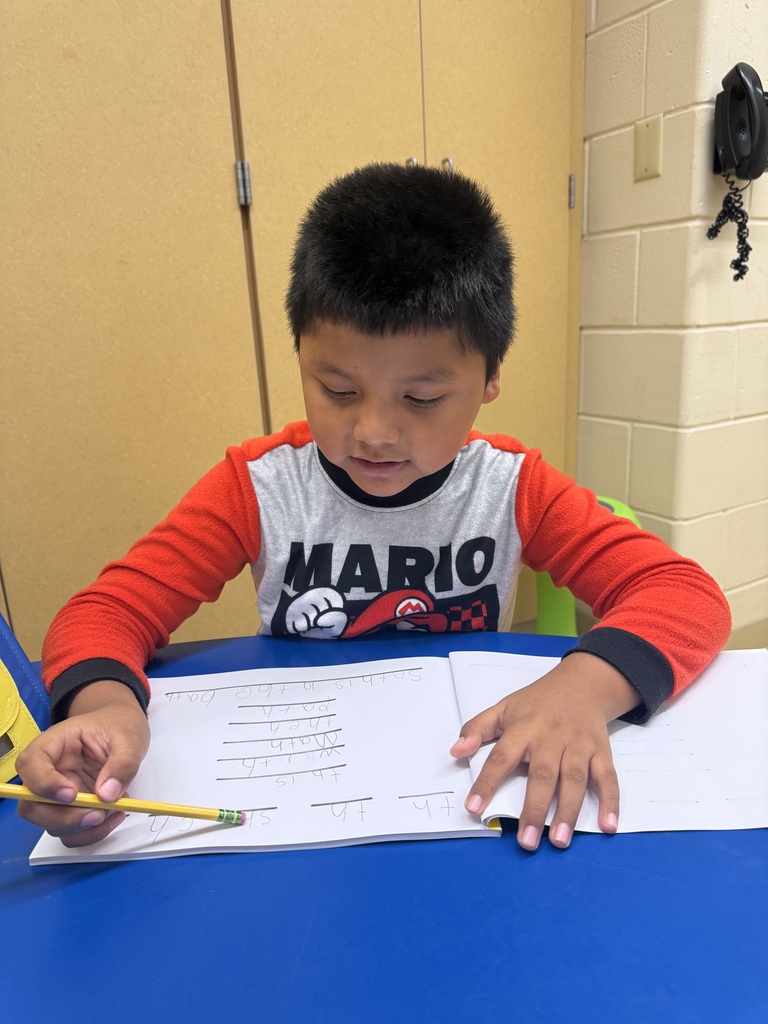 practicing reading and writing words with digraphs!