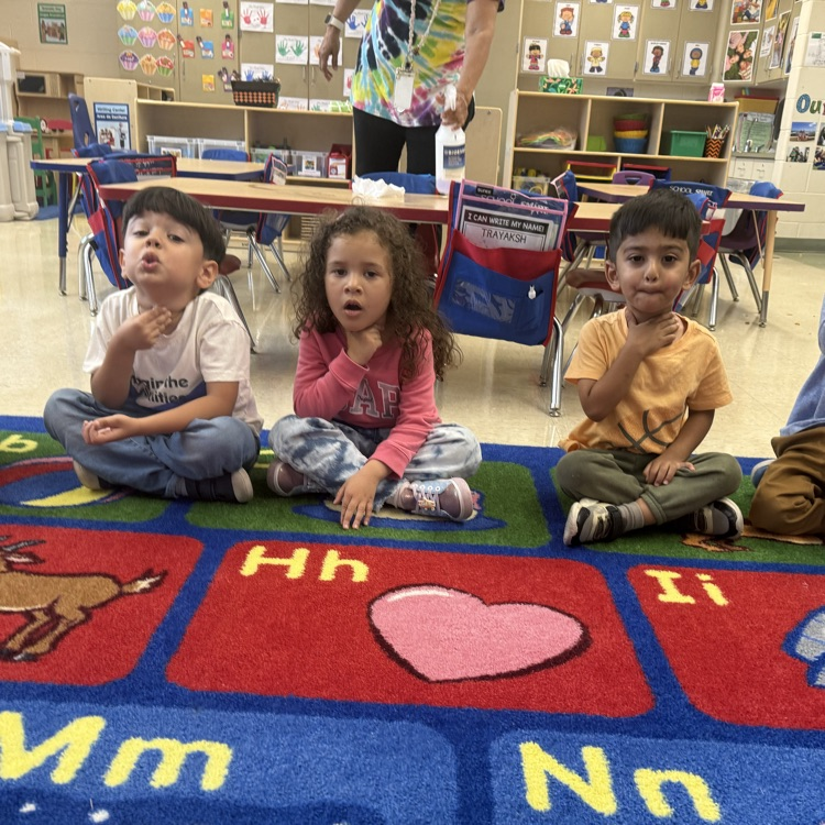 First we made loud sounds! 