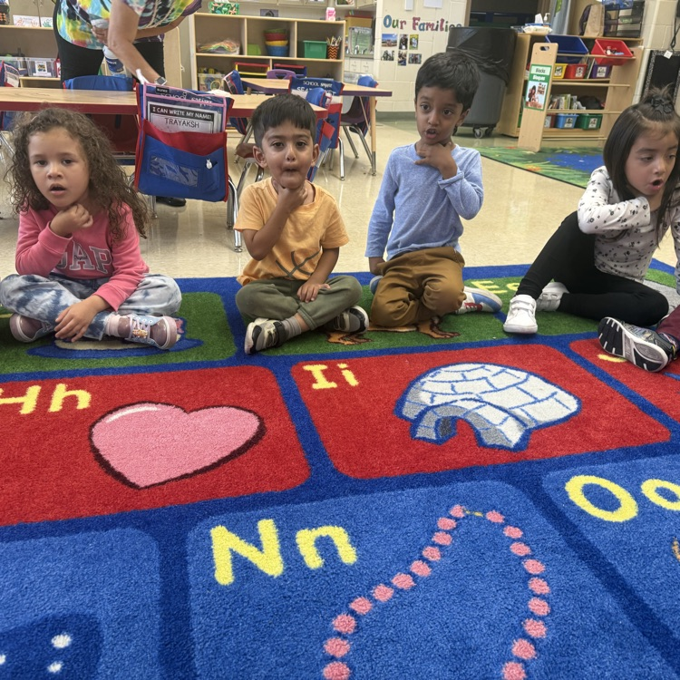 Then we made soft sounds! 