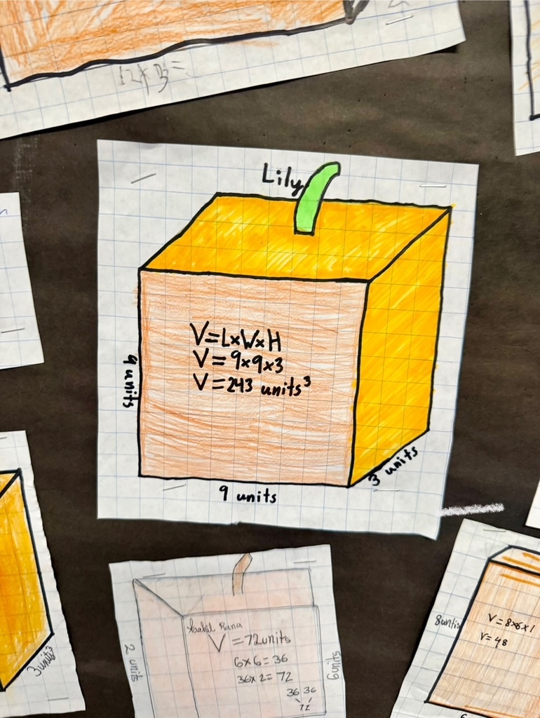 Volume of Rectangular Prism Pumpkin