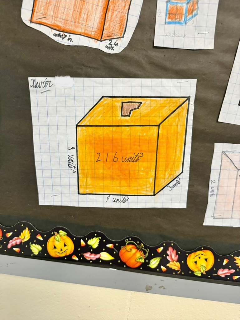 Volume of Rectangular Prism Pumpkin