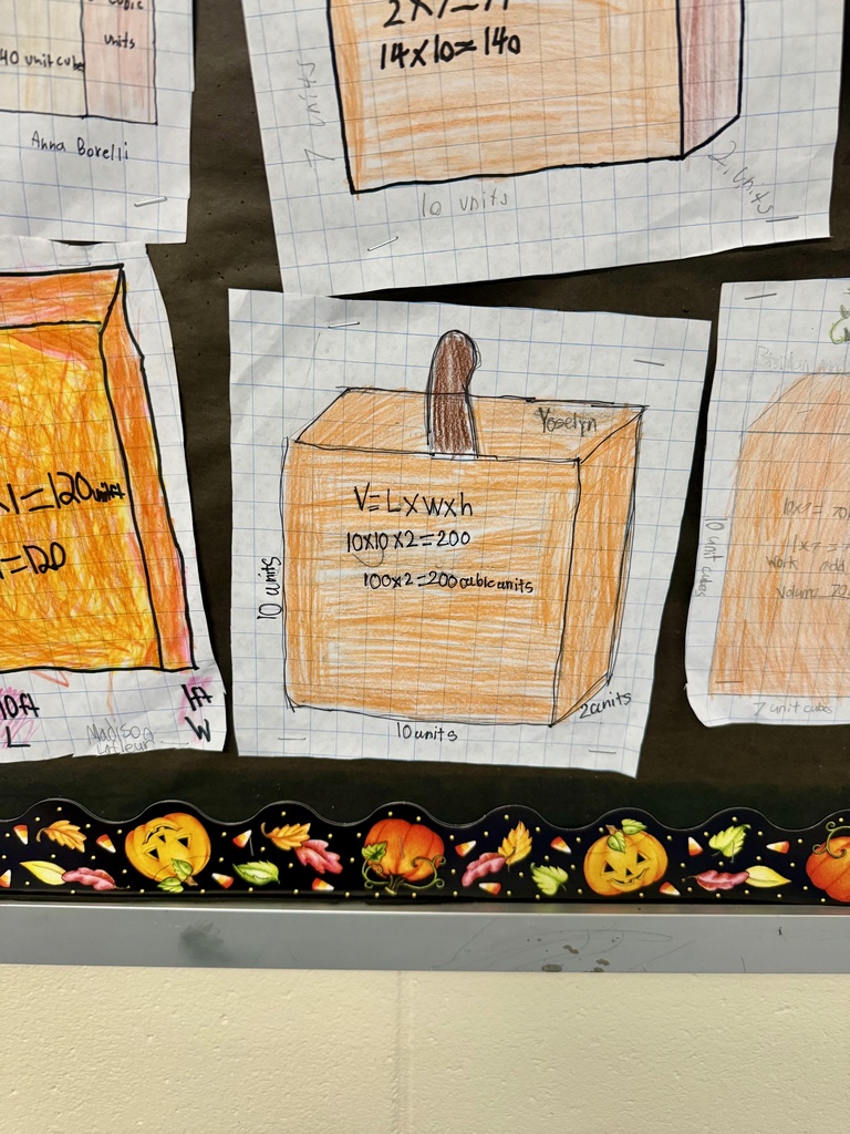 Volume of Rectangular Prism Pumpkin