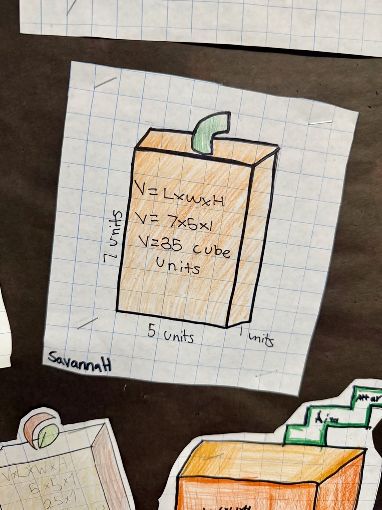 Volume of Rectangular Prism Pumpkin