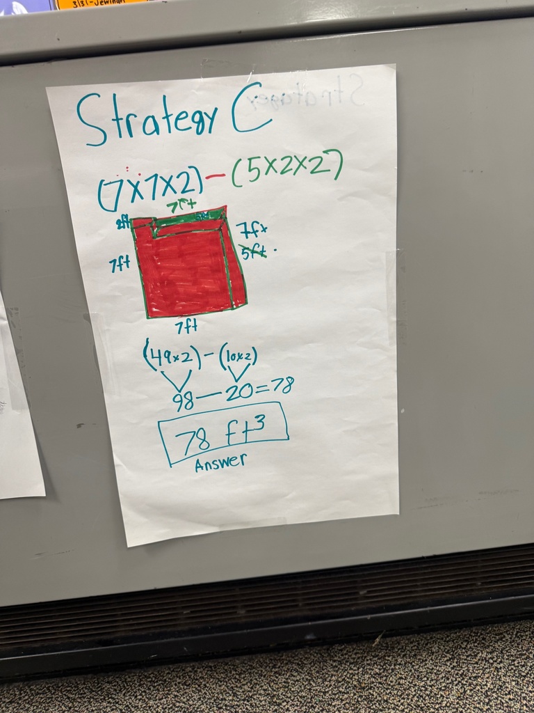 Strategy C of finding volume
