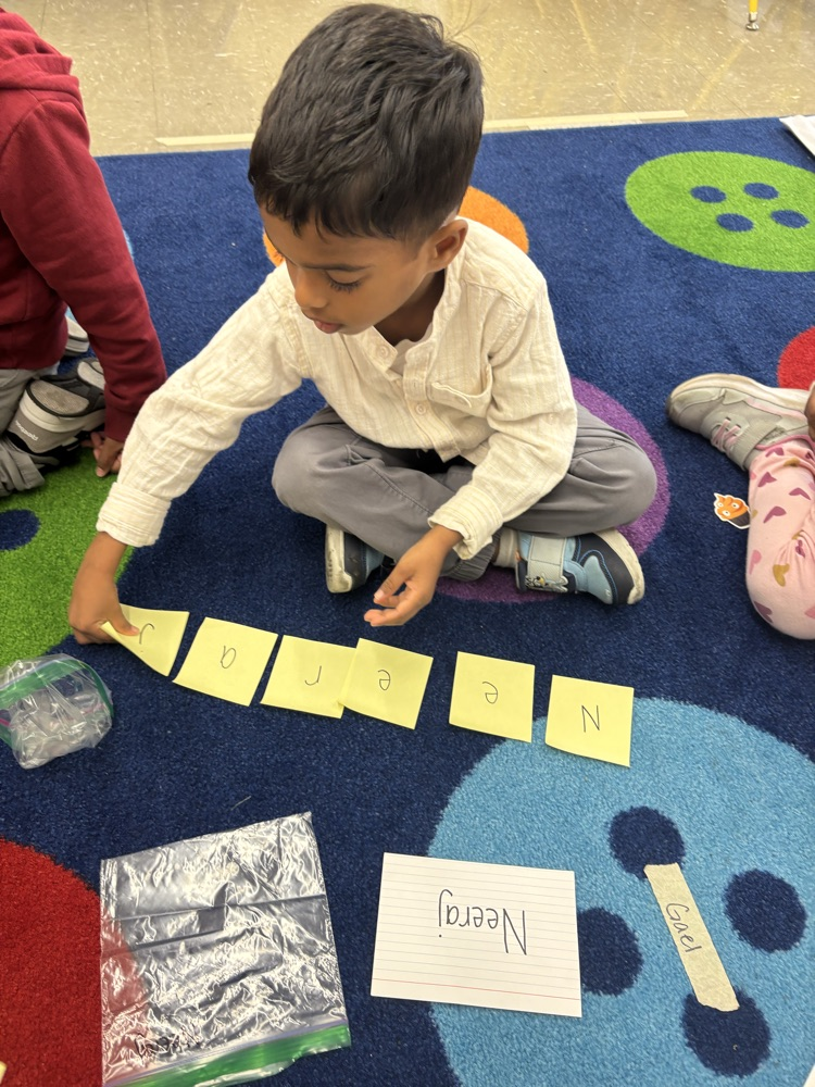 Students had notecards for assistance! 