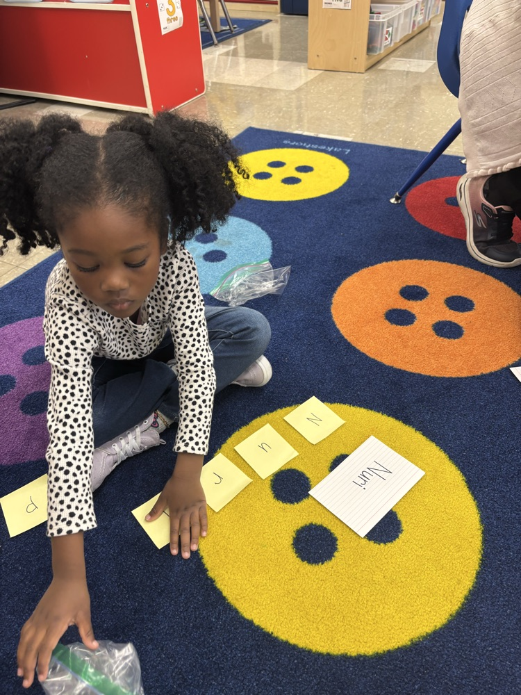 Each student has a baggy for their name and we are looking forward to doing the activity again!