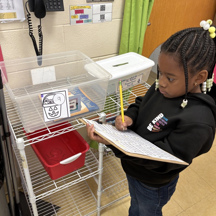 Number and ten frame write the room!