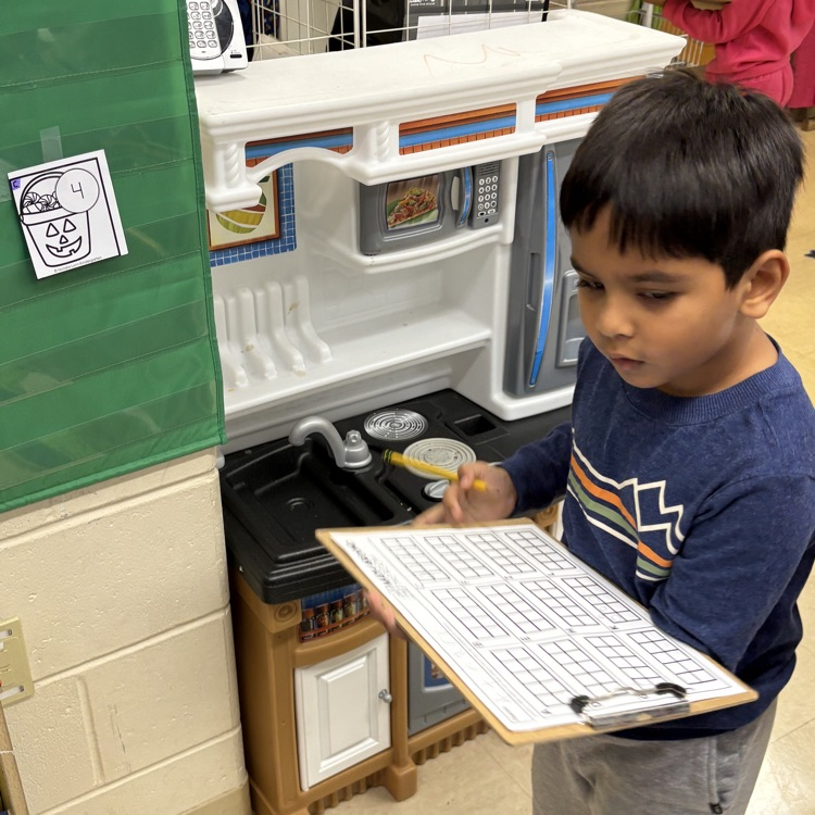 Number and ten frame write the room!