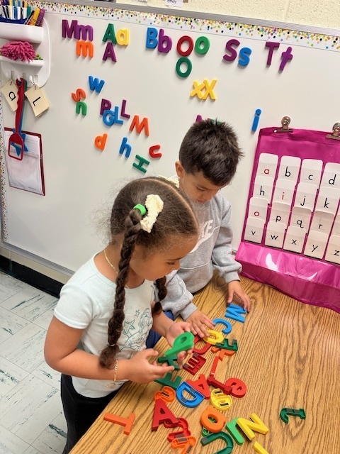 sorting capital and lowercase letters while practicing their sounds