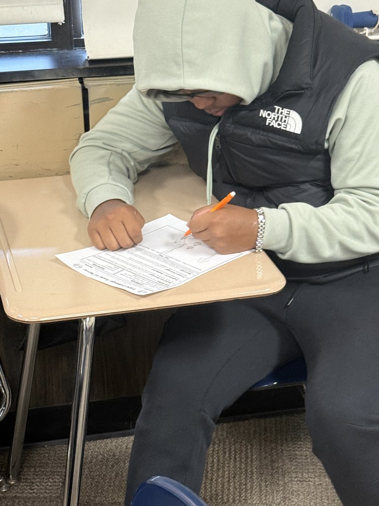 student planning to make a tower for a stem challenge