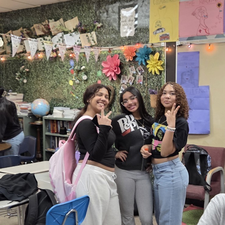 My students got crafty and turned Room 610 into a haunted hub of imagination and creativity!