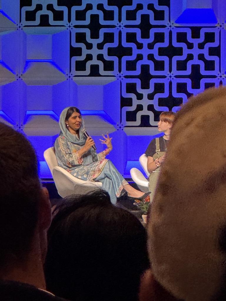 Keynote speaker Malala Yousafzai