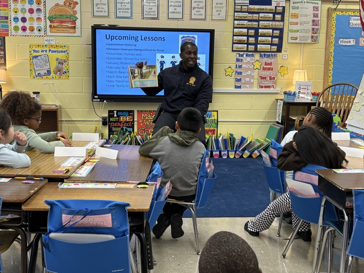 Detective Adrian teaches a lesson about safety.