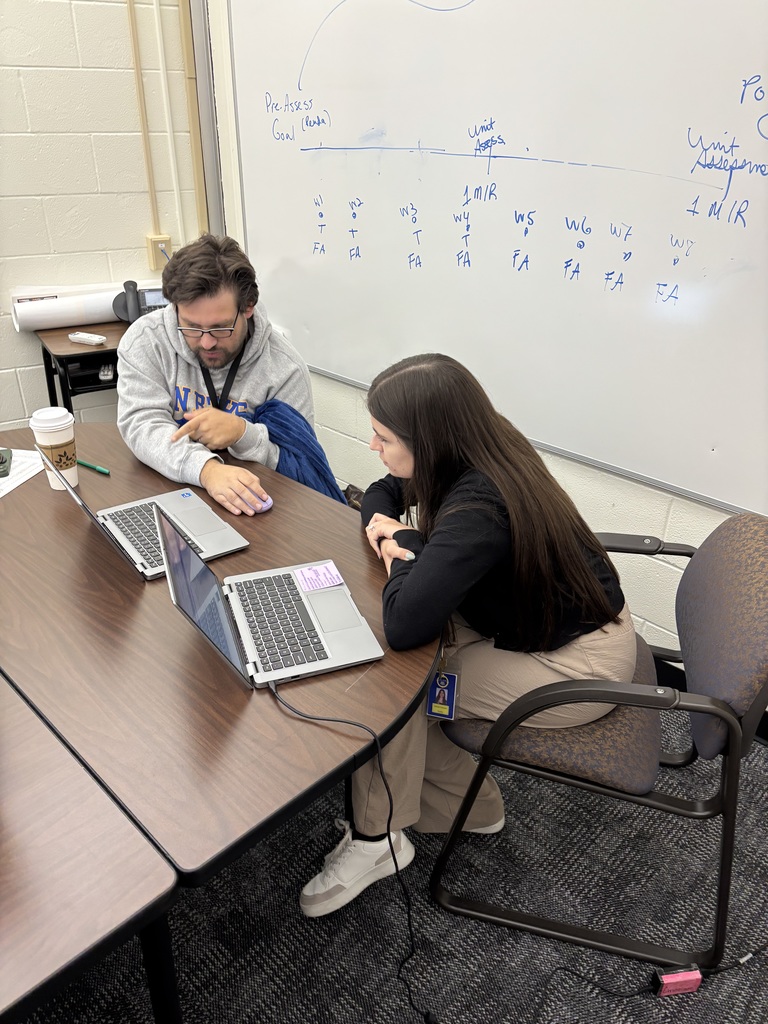 The Science Department looking through all of the data.