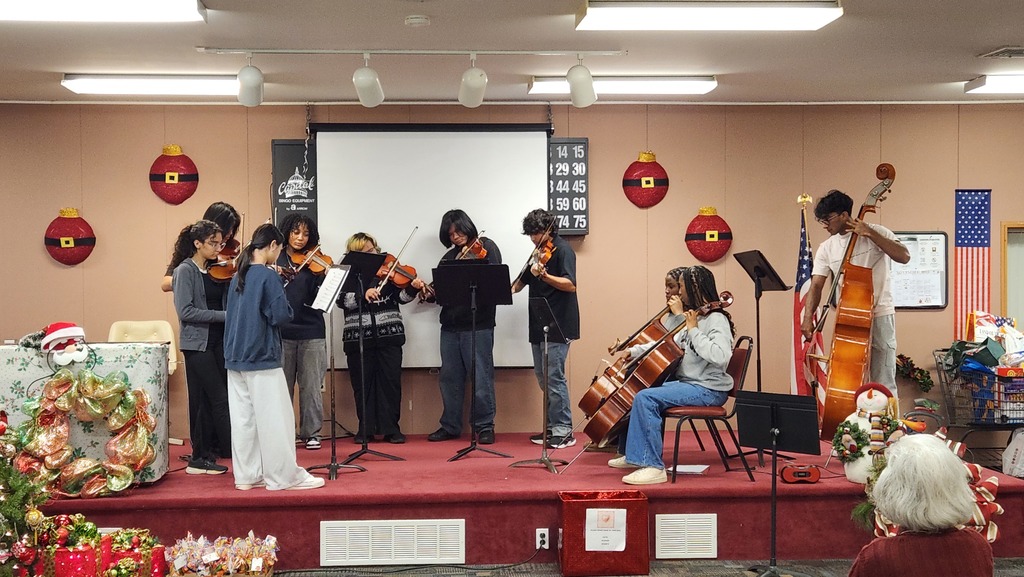 NBTHS Select Strings at the Senior Center