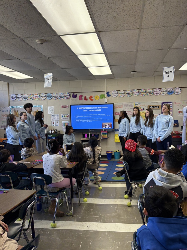 P.U.S.H. students spoke at Judd Elementary today!