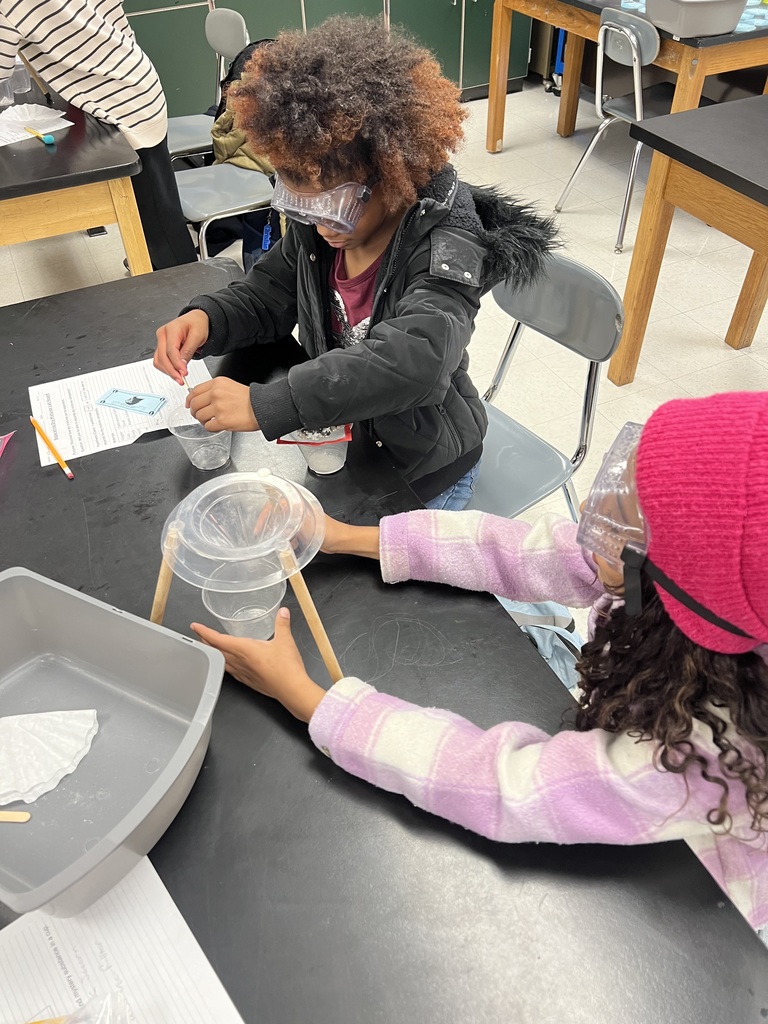 Using science tools to separate a mixture.