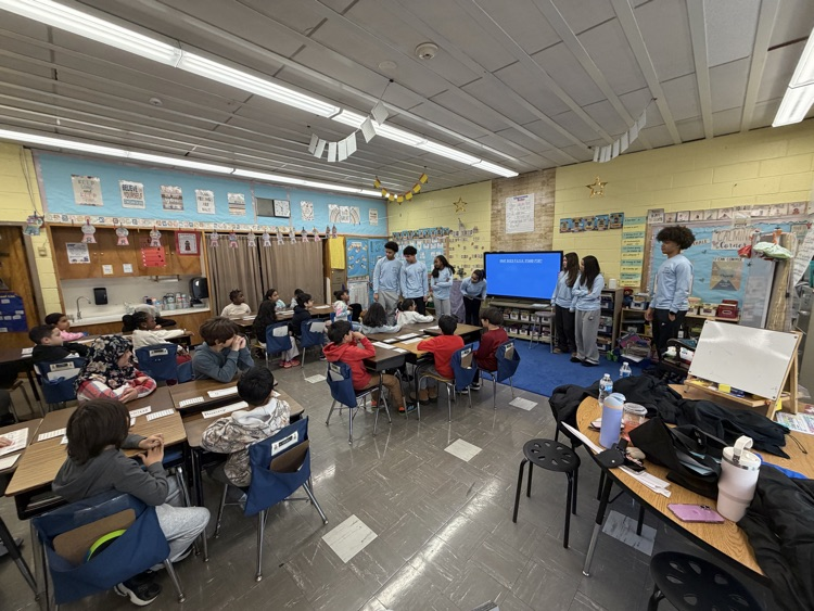 Mrs. Del Borrello’s class during the PUSH visit