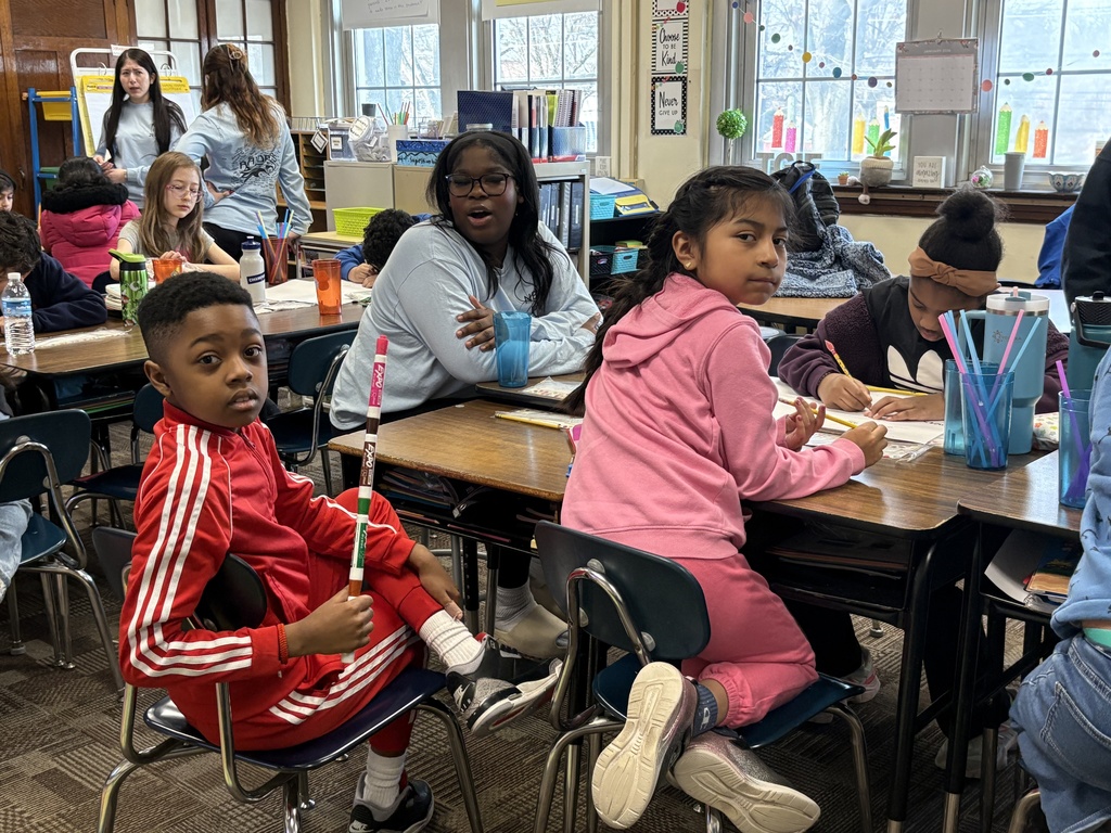 NBTHS P.U.S.H. students spoke at Livingston Park Elementary today!