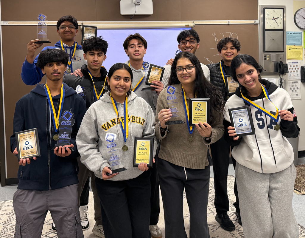 All of our students who won first, second or third place in their competitions