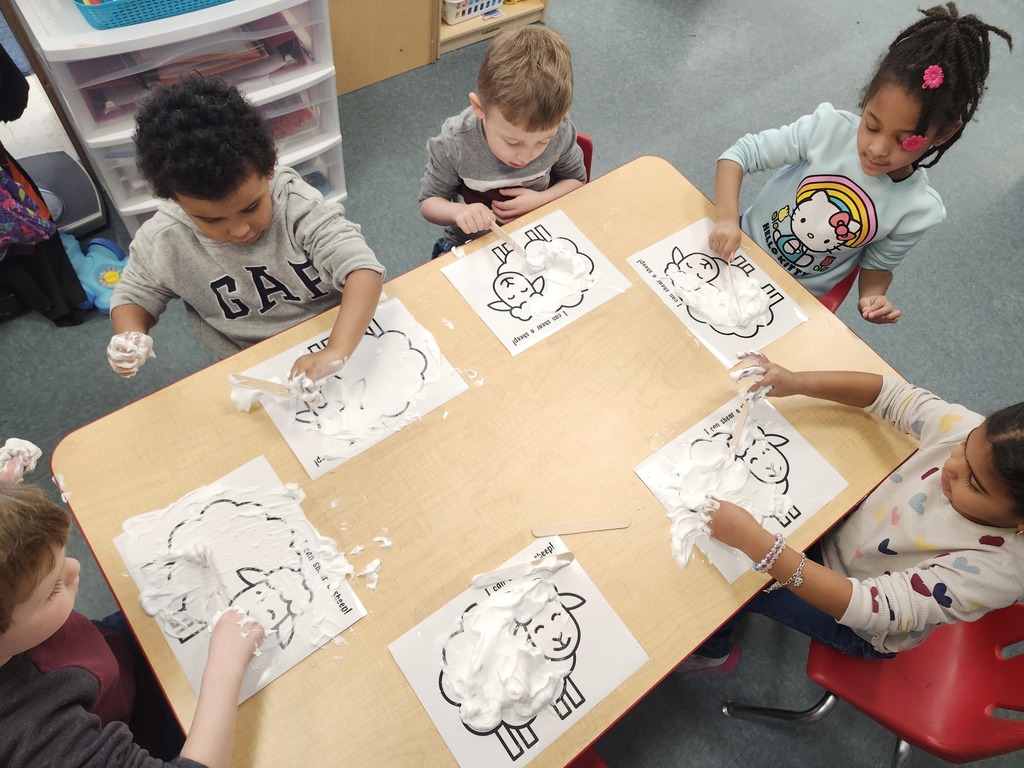 Using popsicle sticks  as a fine motor activity to learn how to sheer the sheep