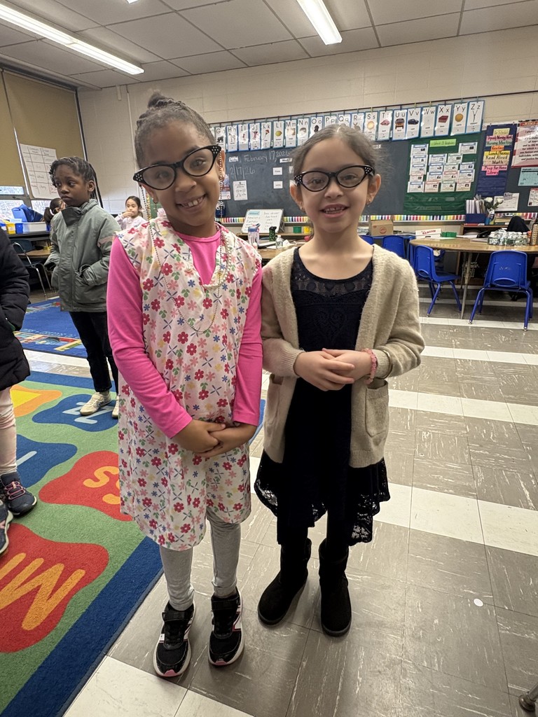 Students dressed up as 100 year olds